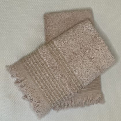Set Luxury 2 toallones baño y 2 toallas mano, 100% algodón egipcio, 600  gr/m2